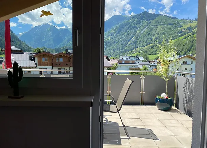 Art Nomay Summercard Blick Of Salzburg Appartement Kaprun